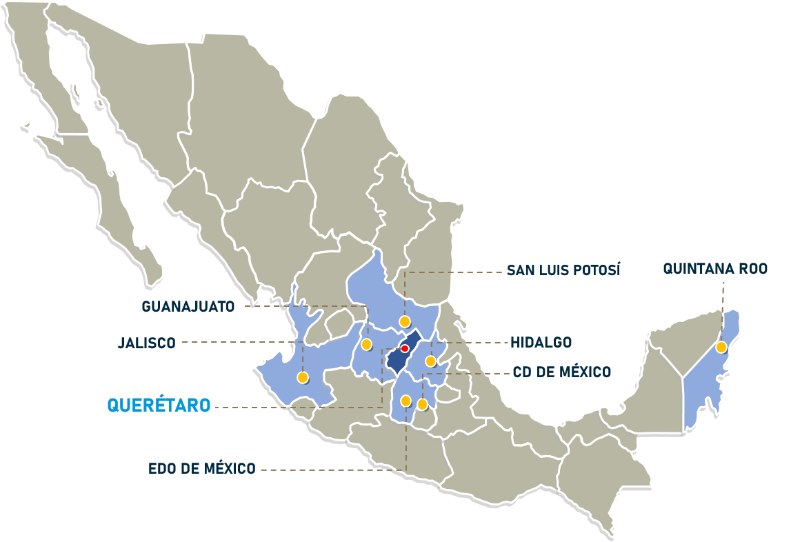 Precencia de ASM en Mexico